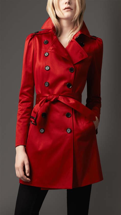 burberry red trench coat|authentic Burberry trench coat.